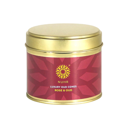 Rose & Oud Incense Cones 20 Pack – Luxury Floral Oud Fragrance