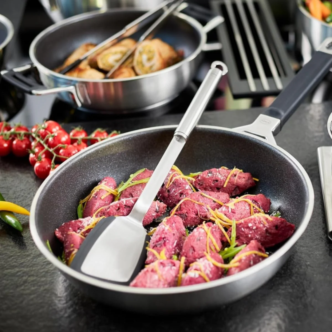 Rösle Silence Pro 28cm Frypan – Premium Stainless Steel Non-Stick Pan for All Hobs