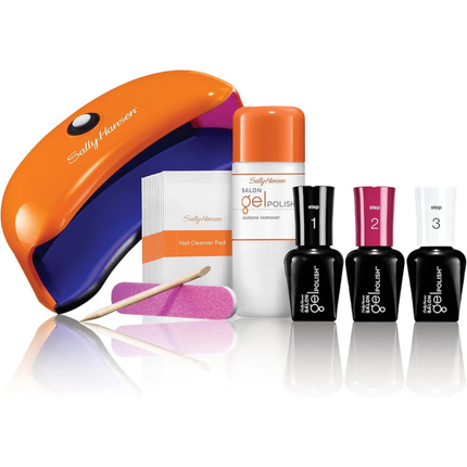 Sally Hansen Salon Gel Polish Starter Kit LED Lamp Nail Set