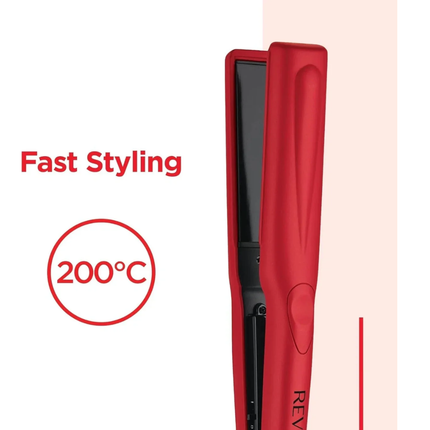 REVLON Ultra Straight and Smooth Styler Gift Set Hair Straightener with Paddle Brush Storage Pouch for Sleek Smooth Hair Styling