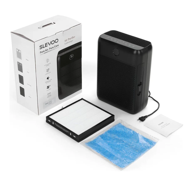 Air Purifier for Home with H13 HEPA Filter 326m³/h CADR Air Cleaner for Allergies Pollen Pet Hair Dust Large Rooms up to 1999ft²