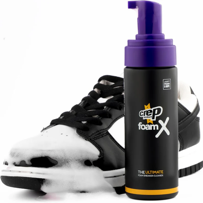 Crep Protect FoamX Shoe Cleaner 150ml Ready to Use Sneaker Cleaner for Leather Canvas Nylon Trainers