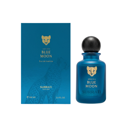 Surrati Blue Moon Eau de Parfum 100ml – Fresh Citrus Woody Fragrance