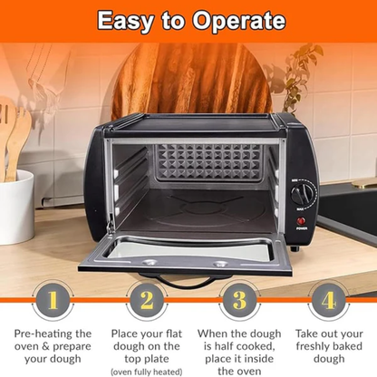 2100W Electric Tandoor Oven Flatbread Cooker with Thermostat Control