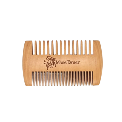 Wooden Beard Comb – Anti Static Grooming Comb for Beard & Hair